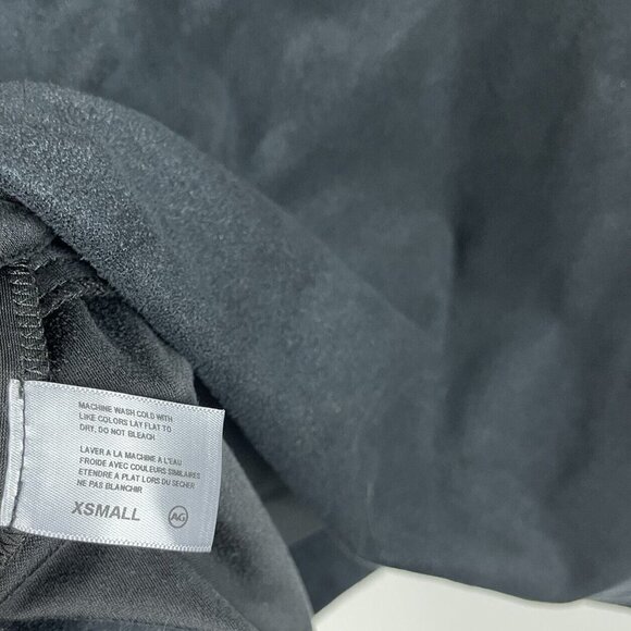 Ag Black Suede Mini Dress Women’s Size XS - Picture 10 of 11